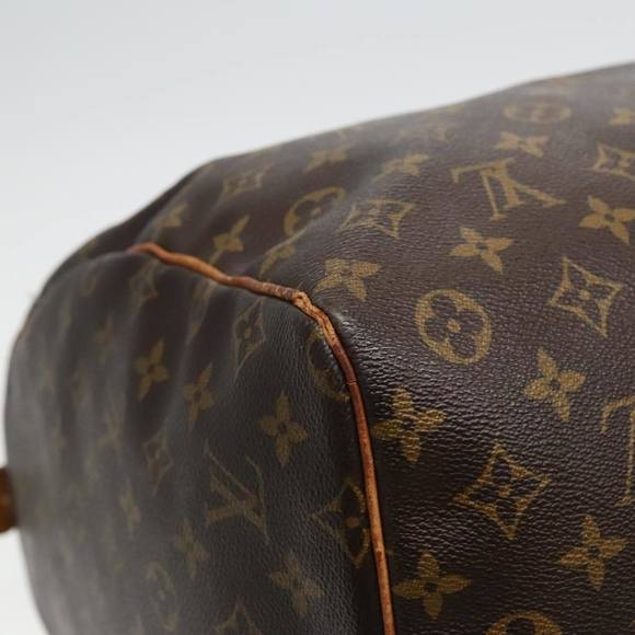 LOUIS VUITTON Monogram Keepall 60 Boston Bag M41422 LV Auth 92780 - Picture 9 of 16
